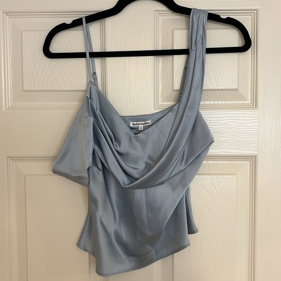 Reformation Ronda Silk Top - Picture 3 of 6